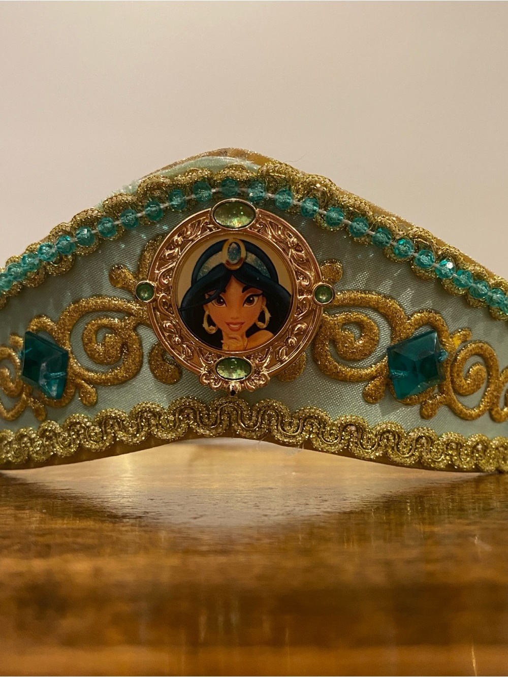 Disney Gold Jasmine Princess Gold Headband Tiara Headband Crown